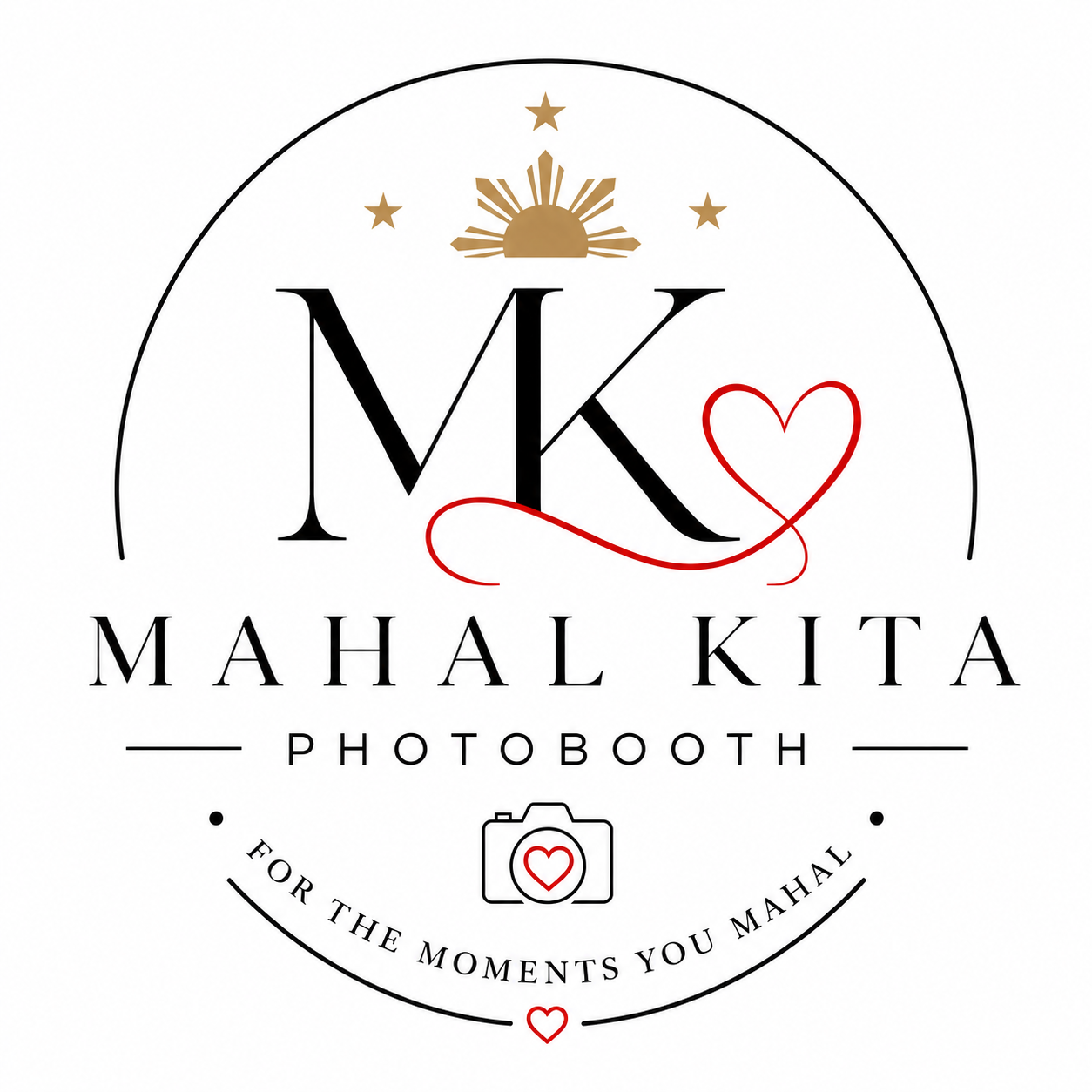 Mahal Kita Photo Booth logo